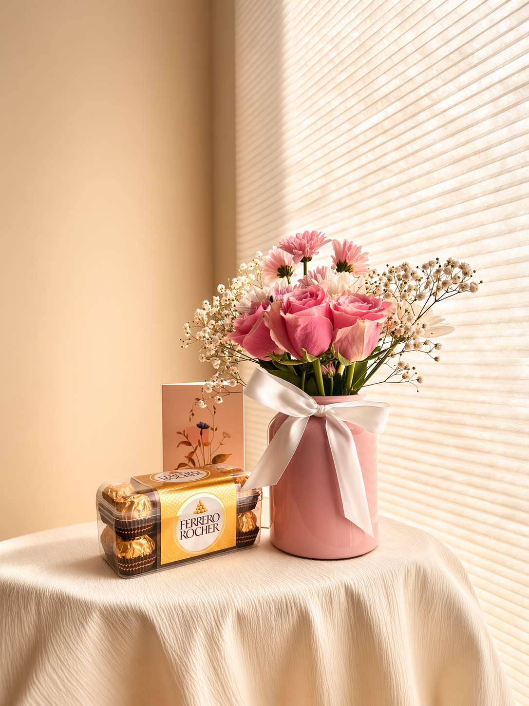 Small Bouquet and Vase Gift Bundle — Reserve Ahead